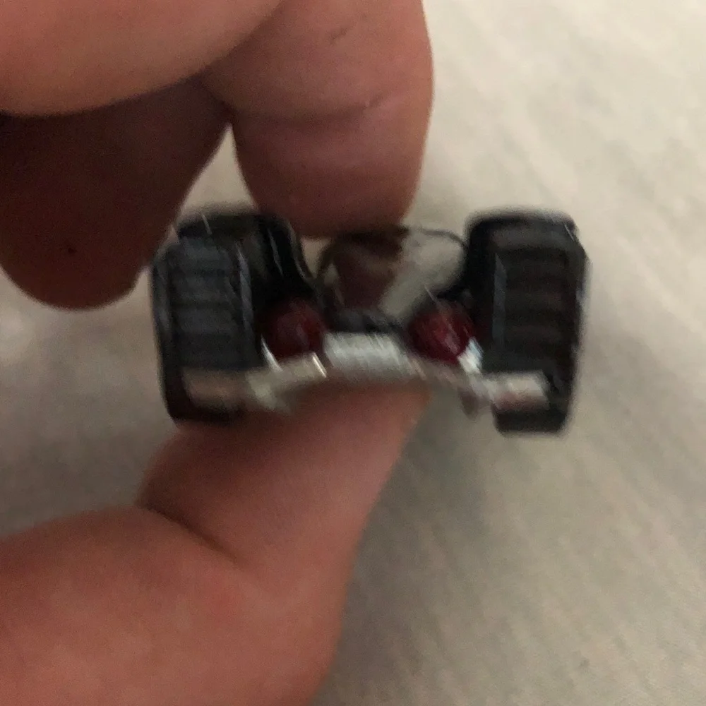 Hot Wheels exciting silver
